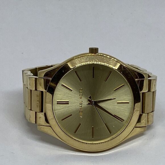 Michael Kors Runway MK3179 Womens Stainless Steel Analog Dial Quartz Watch JK694 - Picture 7 of 12